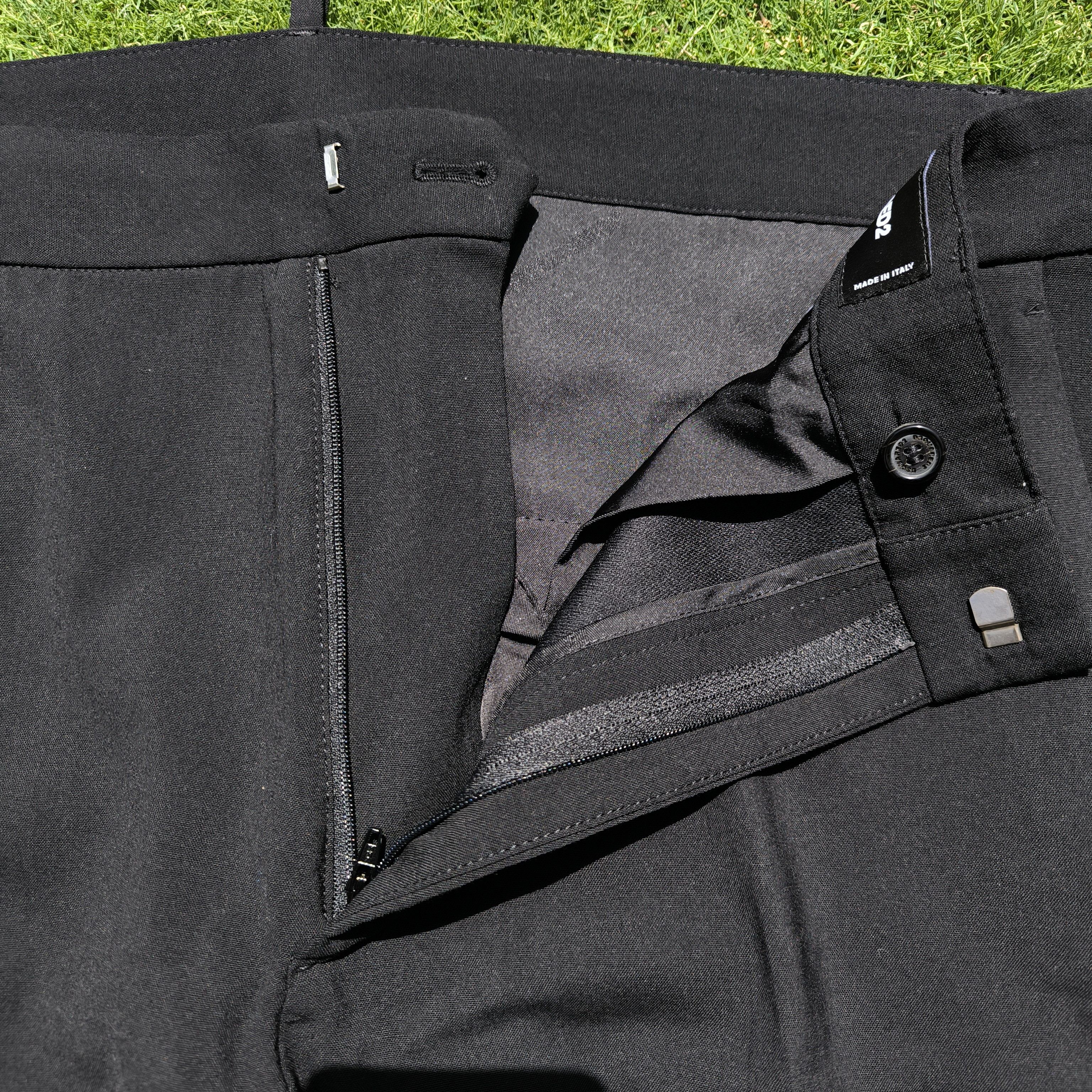 Dsquared2 Dsquared2 Virgin Wool Zip-Cargo Trousers (SS23) Size US 36 / EU 52 - 4 Thumbnail