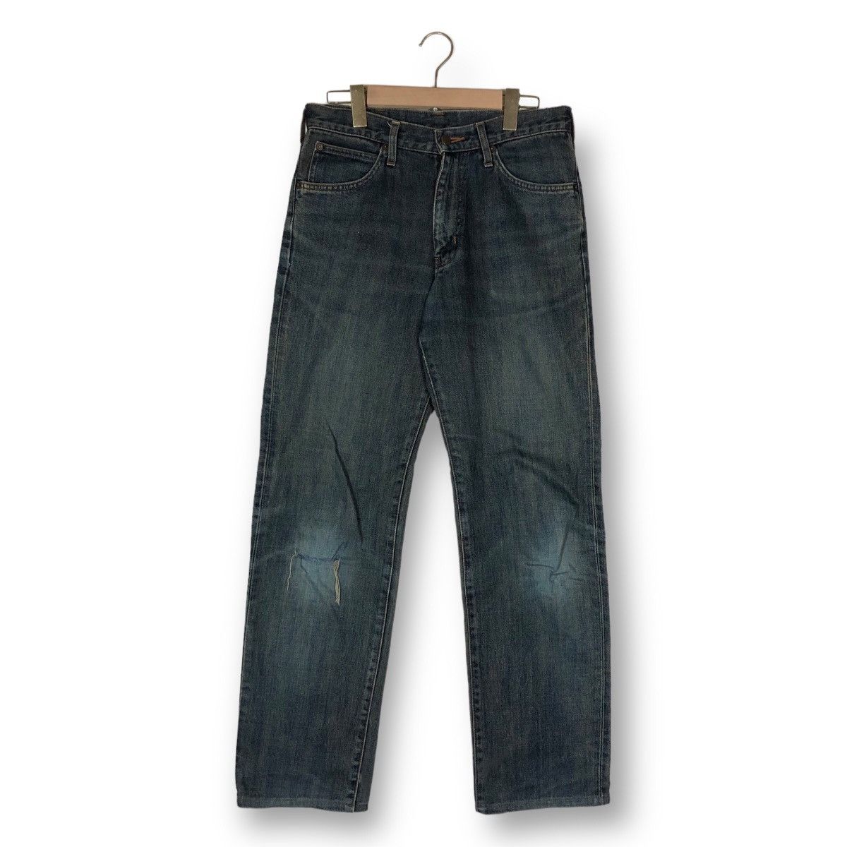 Wrangler Vintage Wrangler Distressed Denim Jeans Size US 31 - 1 Thumbnail