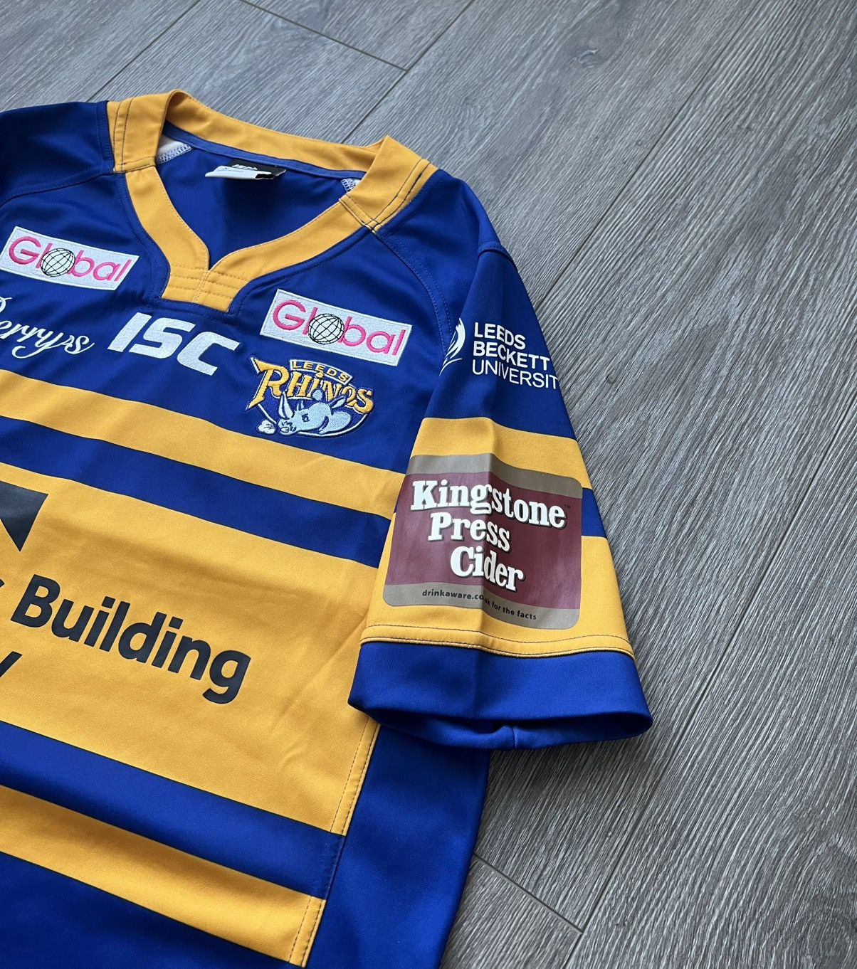 Other ISC Leeds Rhinos Rugby Jersey Blokecore Vintage Size US S / EU 44-46 / 1 - 10 Thumbnail