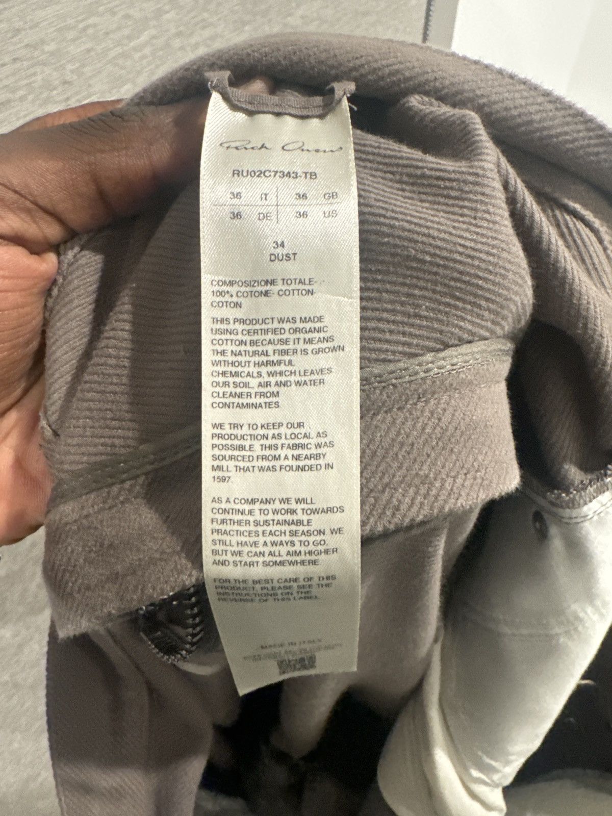 Rick Owens Rick Owen’s Banana Bowlen Pants Size US 36 / EU 52 - 4 Thumbnail