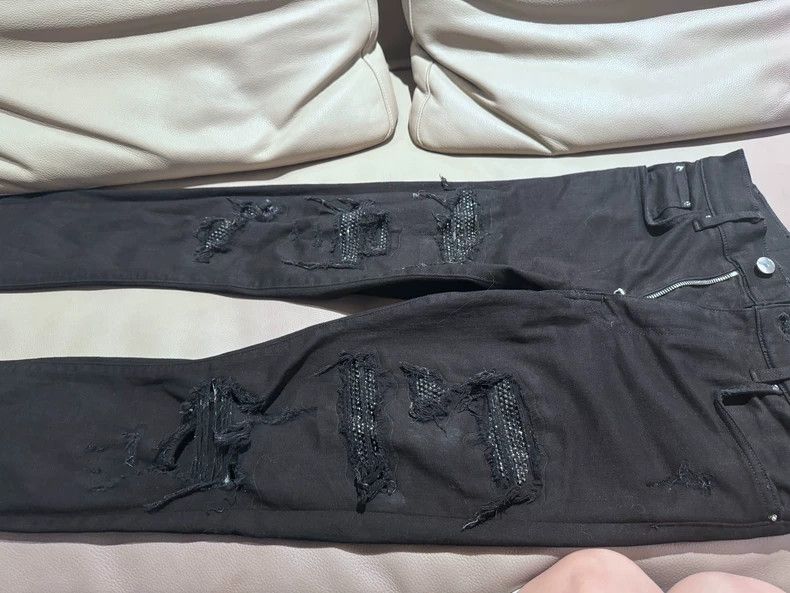 Amiri Amiri Black diamond jeans 2501-Nextarrow Size US 30 / EU 46 - 7 Thumbnail