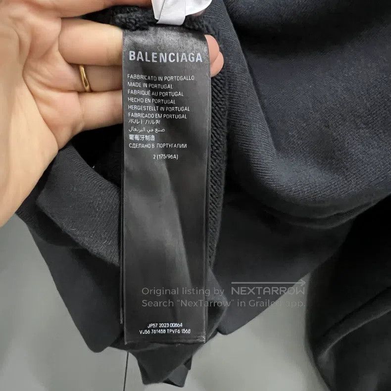 Balenciaga Balenciaga Vintage BB Printed Qilin Arm Hoodie Size US M / EU 48-50 / 2 - 4 Thumbnail
