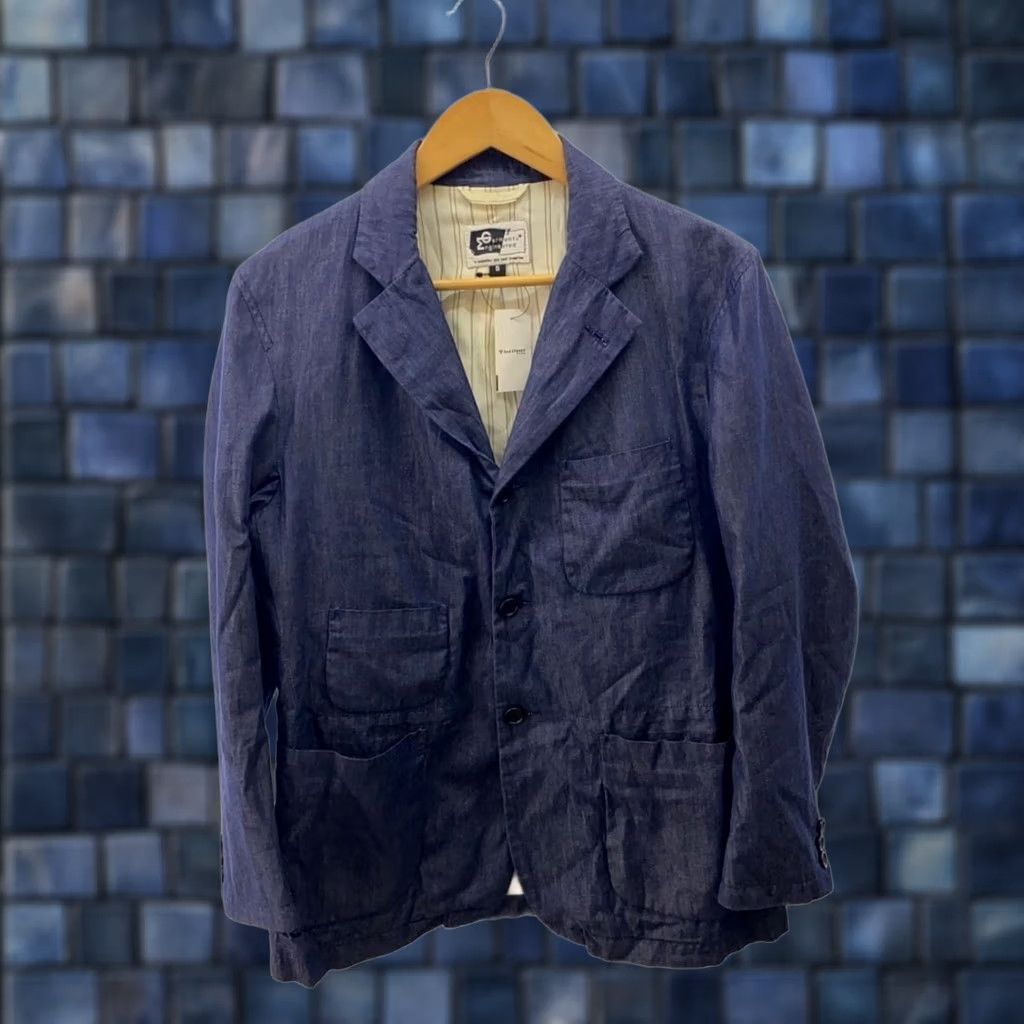 Engineered Garments Engineered Garments Bedford Jacket Size M Cotton Indigo Casual Men's 3B USED Size US M / EU 48-50 / 2 - 1 Thumbnail