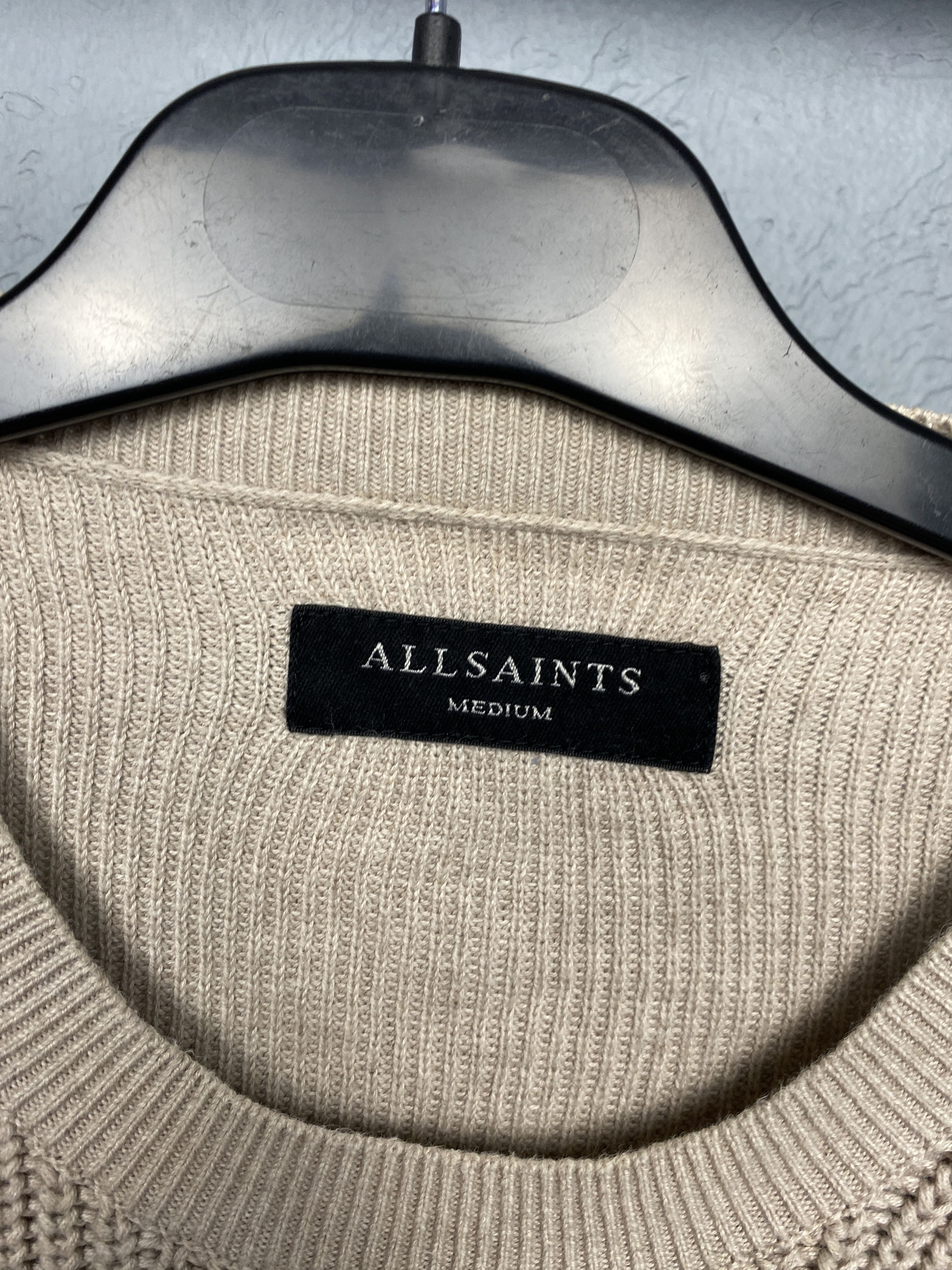 Allsaints Allsaints Vintage Mens Rothay Crew Neck Knit Sweater Size US M / EU 48-50 / 2 - 3 Thumbnail