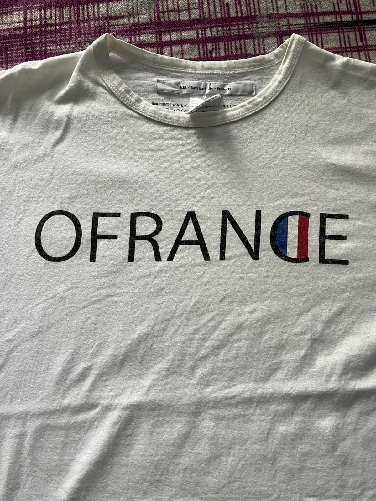 Japanese Brand VINTAGE OFRANCE SPELL OUT VERY RARE Size US L / EU 52-54 / 3 - 2 Thumbnail