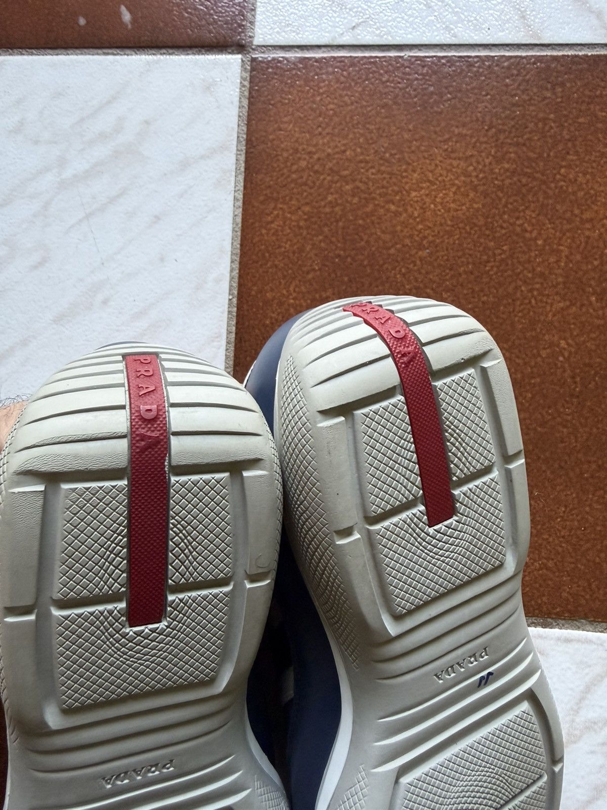 Prada Americas Cup OG Navy Blue Size US 9.5 / EU 42-43 - 6 Thumbnail