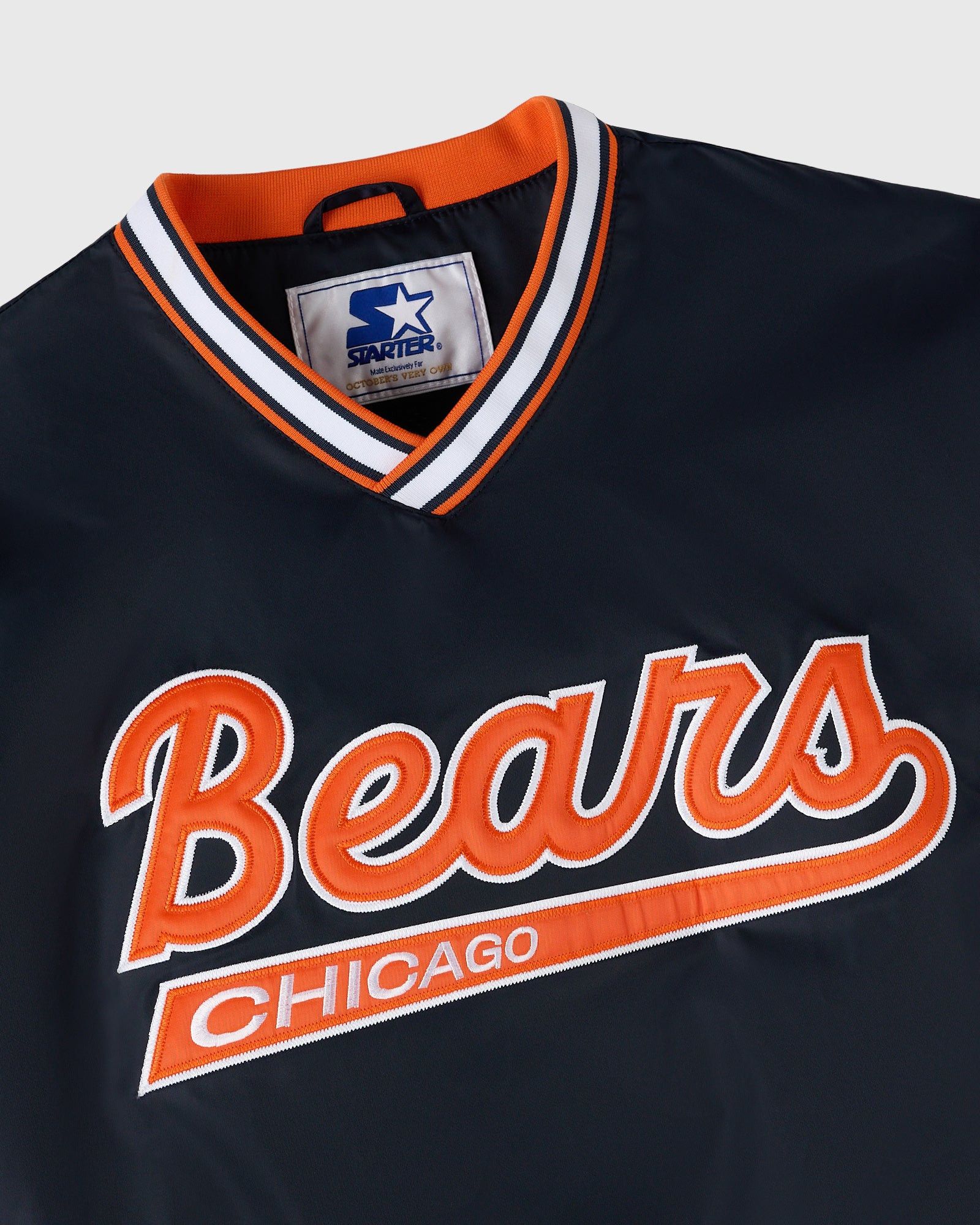 Drake OVO x NFL CHICAGO BEARS STARTER TRAINER PULLOVER JACKET Size US XL / EU 56 / 4 - 4 Thumbnail