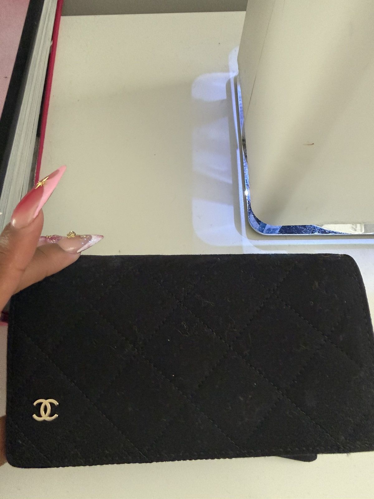 Chanel Acetate Shield Glasses (Beige)