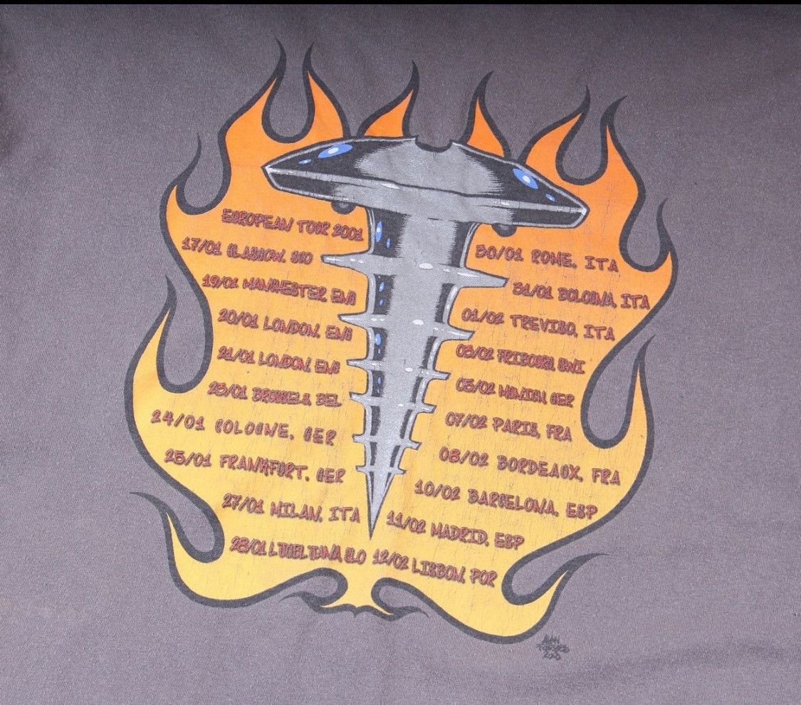 Band Tees × Vintage The Offspring Vintage 2000s Tour T Shirt X Large Size US XL / EU 56 / 4 - 3 Thumbnail