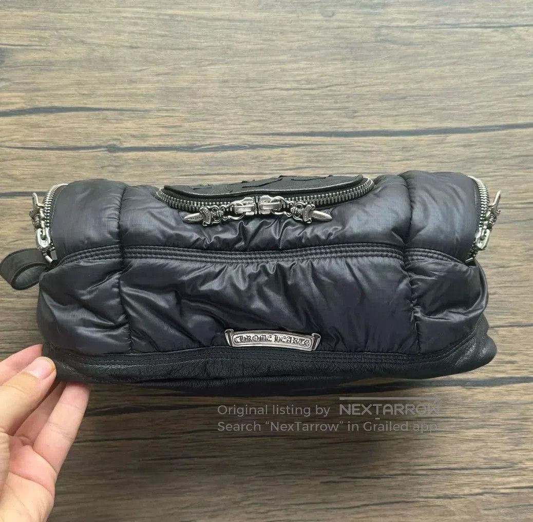 Chrome Hearts chrome hearts black nylon wash bag. Size ONE SIZE - 4 Thumbnail