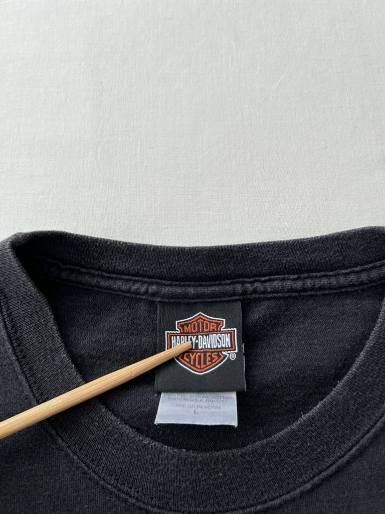 Harley Davidson Vintage 2009 Harley Davidson Motorcycle Florida Black Tshirt Size US L / EU 52-54 / 3 - 10 Thumbnail