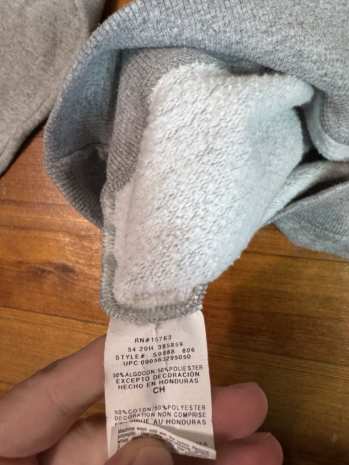 Champion Champion PowerBlend Fleece Crewneck Sweatshirt Gray Small Size US S / EU 44-46 / 1 - 7 Thumbnail
