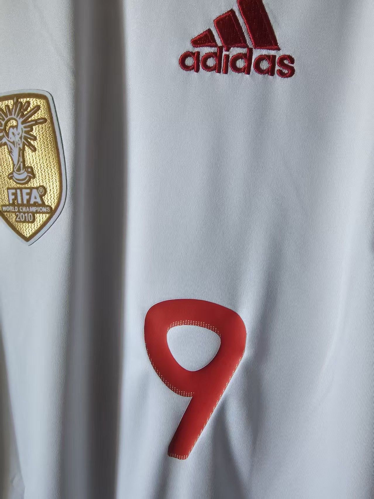 Other 2011 2012 Spain 9 Torres Jersey Away Size US L / EU 52-54 / 3 - 5 Thumbnail