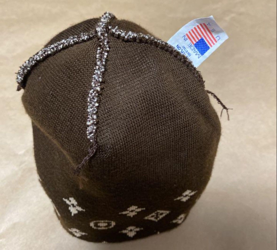 Supreme Supreme LV Monogram Beanie 2000 | Grailed