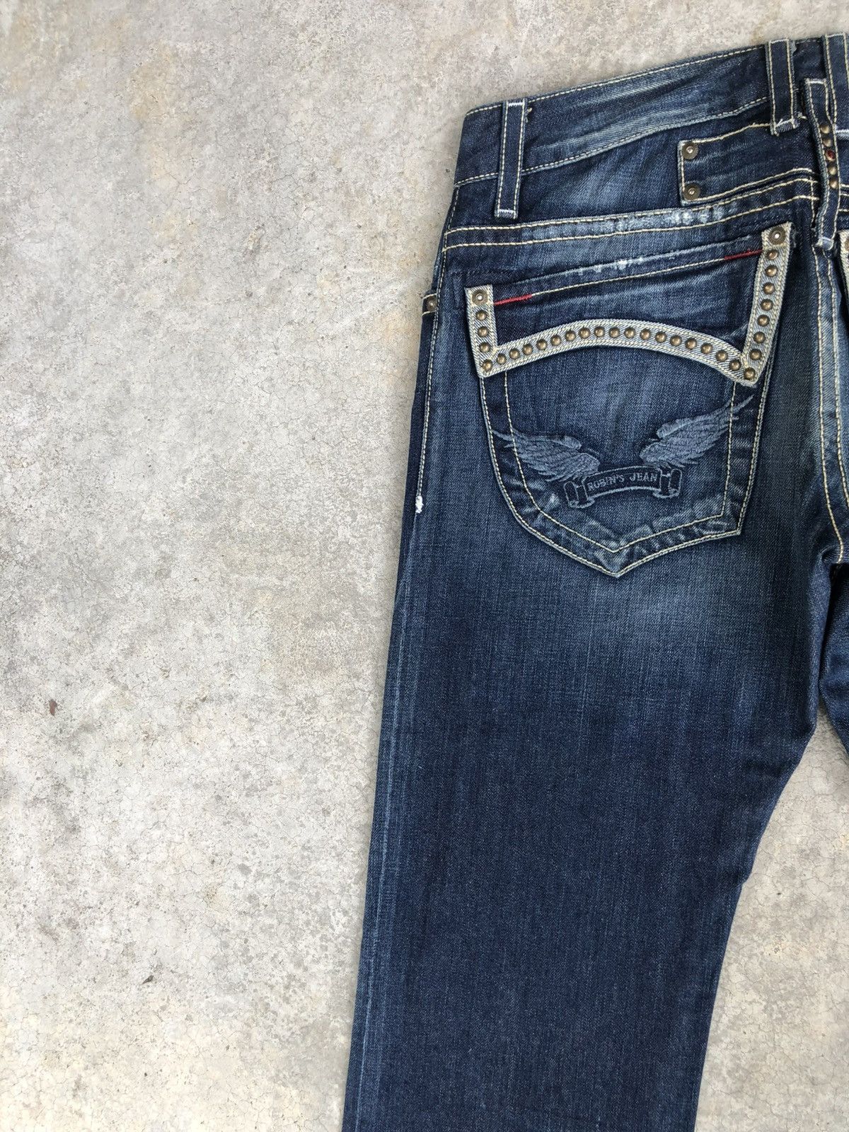 Robins Jeans Robins Jeans Flared Jeans Distressed Jeans Size US 31 - 9 Thumbnail