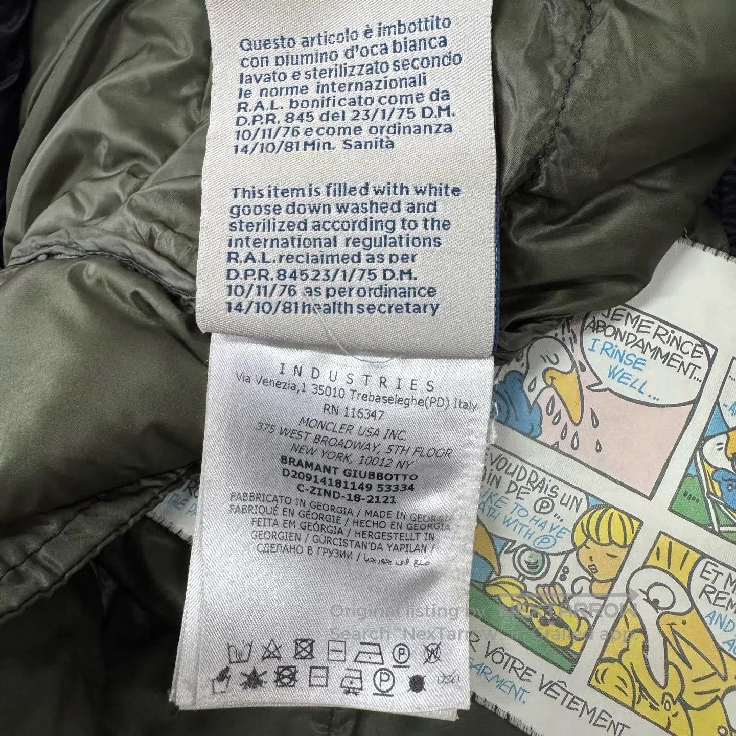 Moncler Moncler Bramant dual-standard logo hooded down jacket| Size US M / EU 48-50 / 2 - 8 Thumbnail