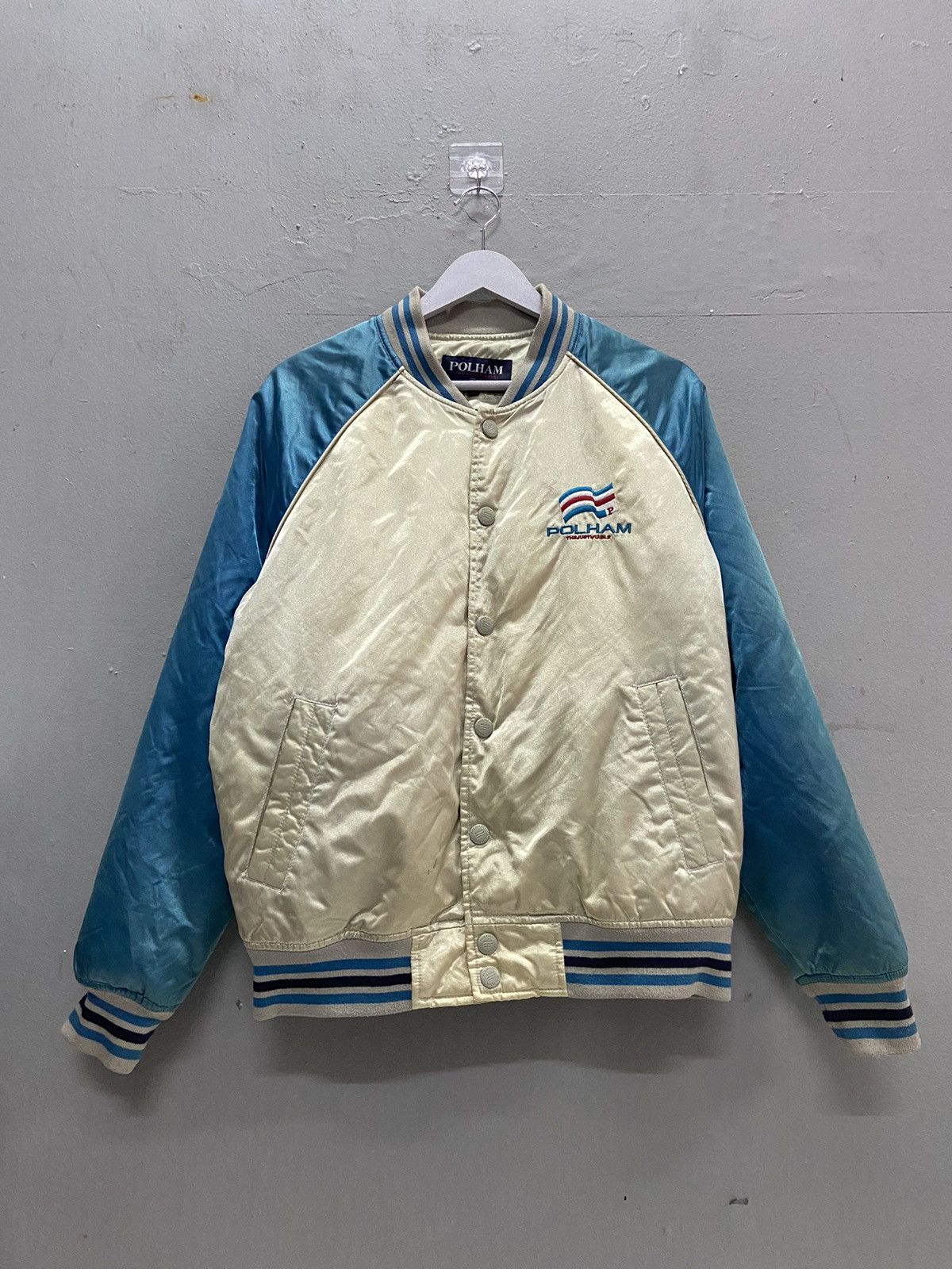 Japanese Brand POLHAM THE JUSTIFIABLE BOMBER JACKET Size US M / EU 48-50 / 2 - 2 Thumbnail