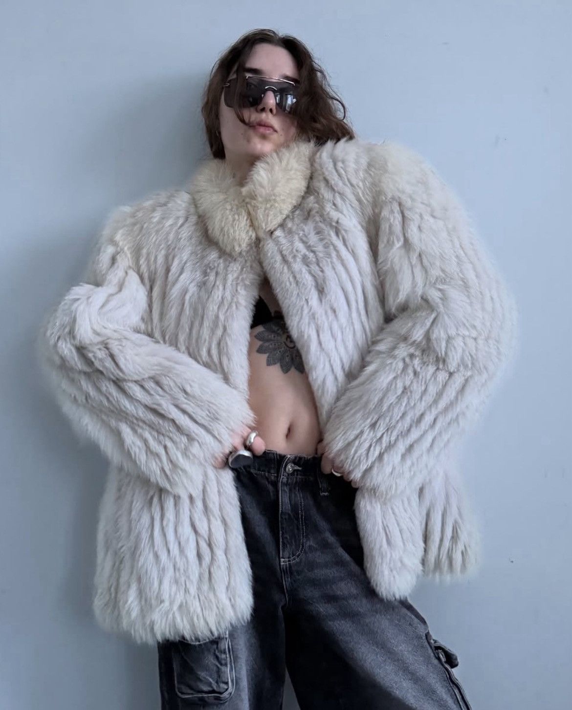 Other Saga Fox White Fox Fur Size M / US 6-8 / IT 42-44 - 6 Thumbnail