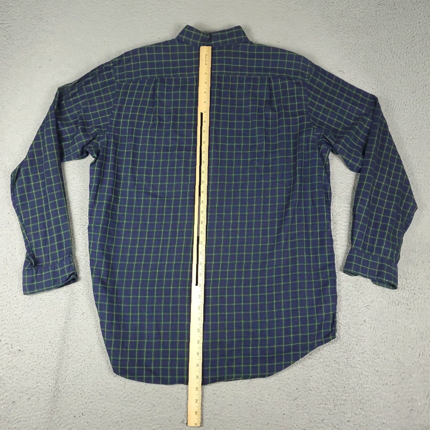 Ralph Lauren Ralph Lauren Purple Plaid Button-Up Shirt Mens Large Long Sleeve Casual Size US L / EU 52-54 / 3 - 3 Thumbnail