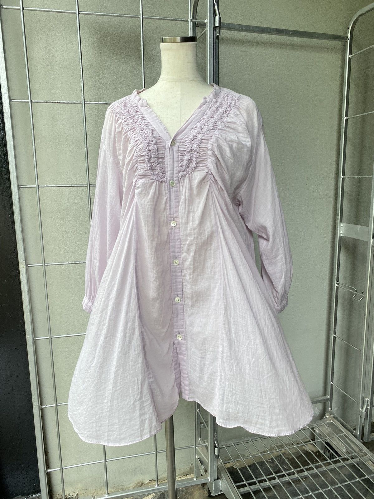Issey Miyake Plantation light purple blouse Size ONE SIZE - 21 Thumbnail