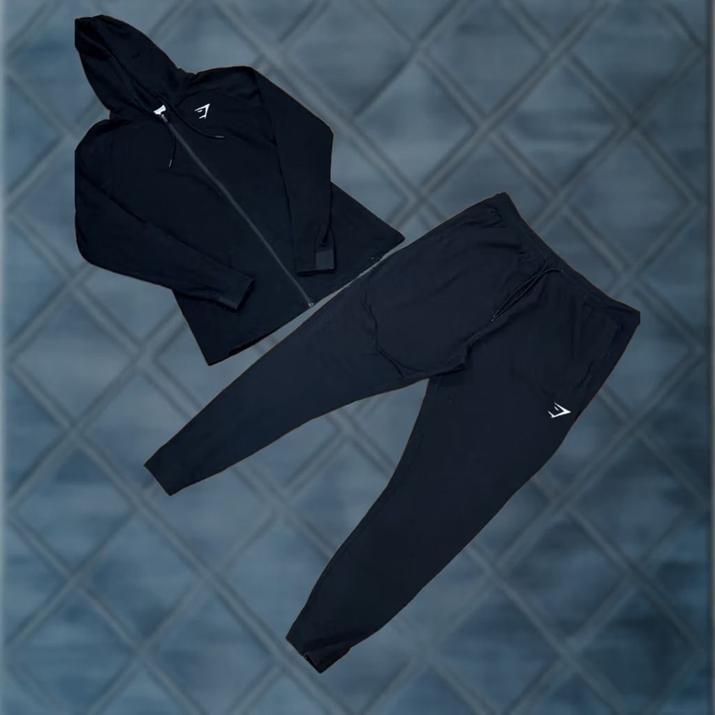 Gymshark Gymshark Onyx V3 Compression Hoodie Black Onyx ✓DAVID