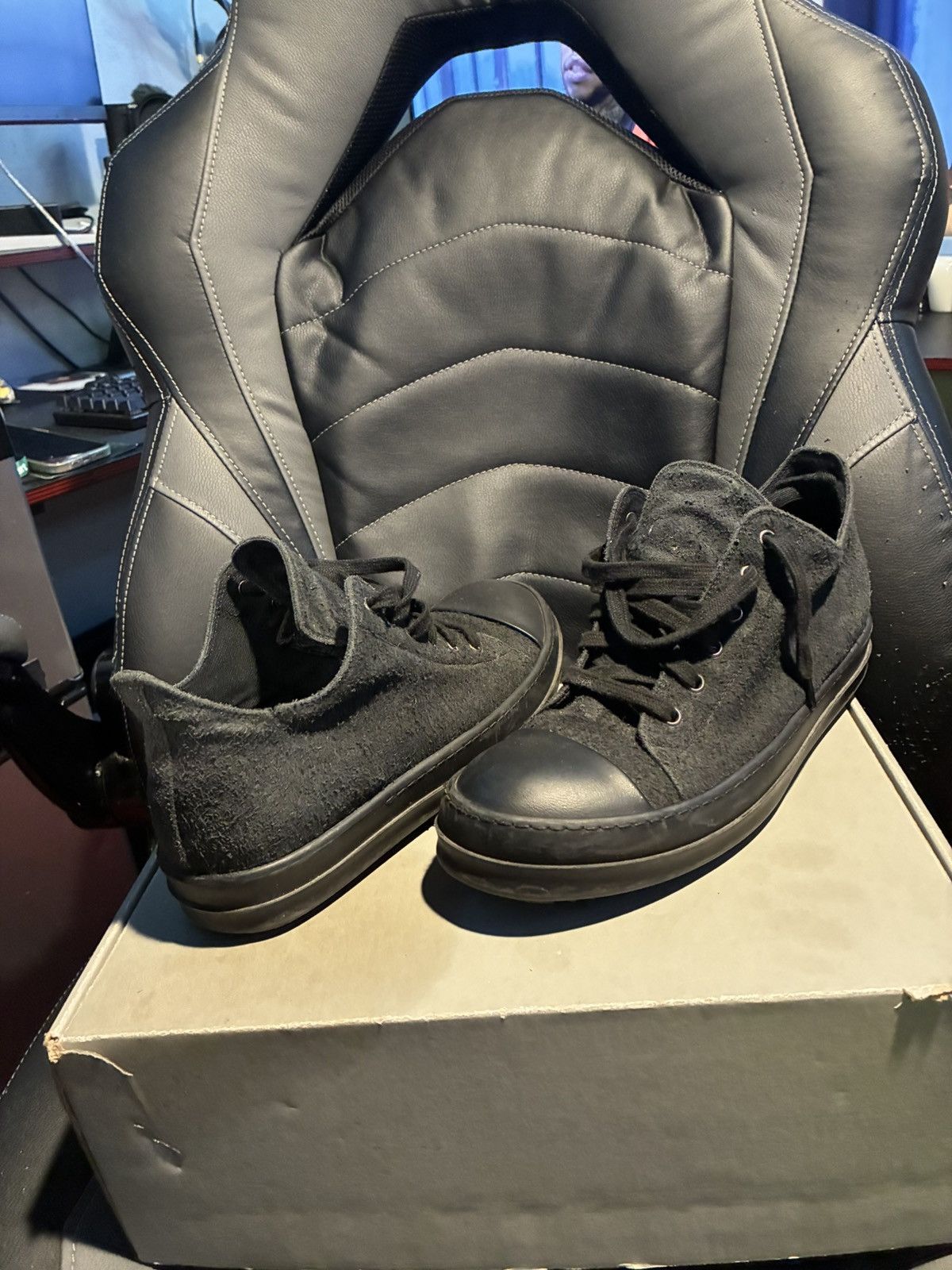 Rick Owens Rick owen drkshdw black Size US 9 / EU 42 - 4 Thumbnail