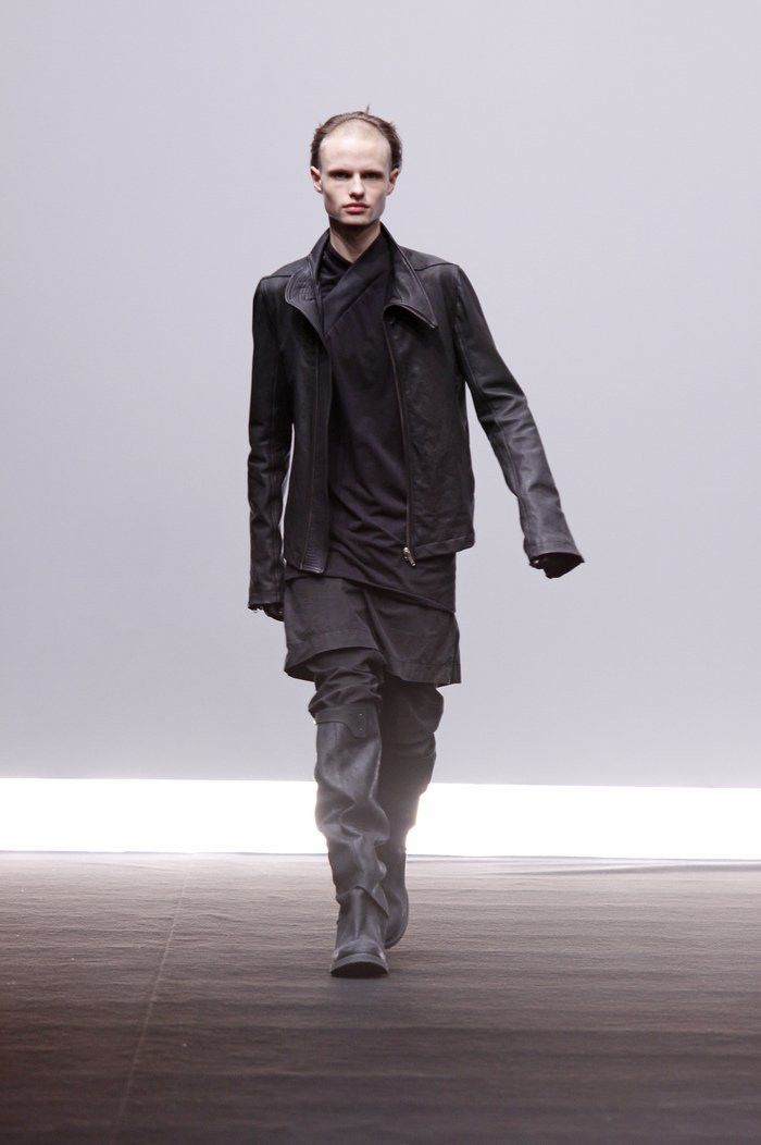 Rick Owens F/W 09 “CRUST” Hammered Lamb Mollino Leather Jacket Dust L Size US L / EU 52-54 / 3 - 2 Thumbnail