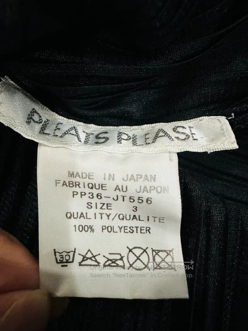 Issey Miyake Issey Miyake Black Fringe Top Size L / US 10 / IT 46 - 4 Thumbnail