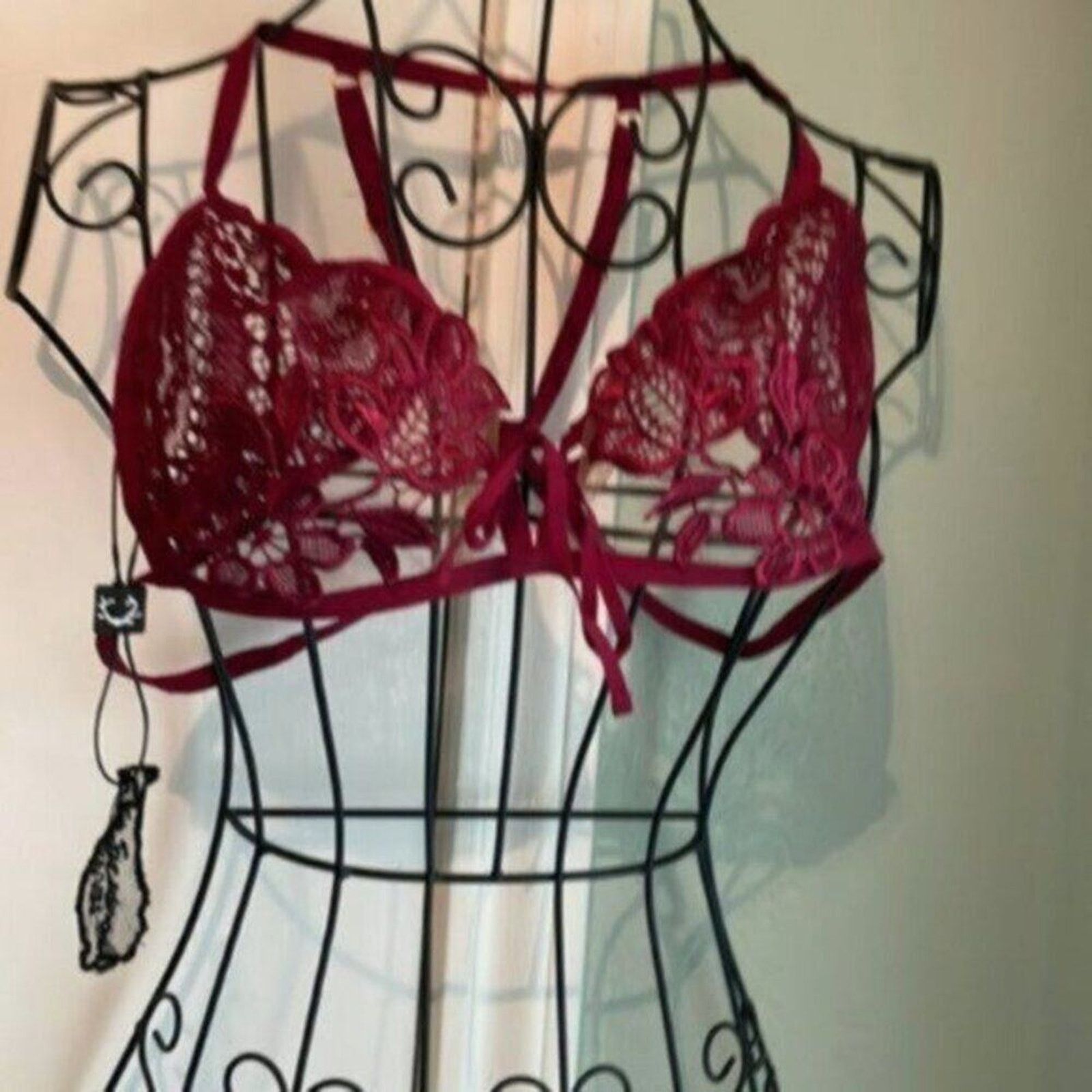 For Love & Lemons For love and lemons bra garnet M Size ONE SIZE - 4 Thumbnail