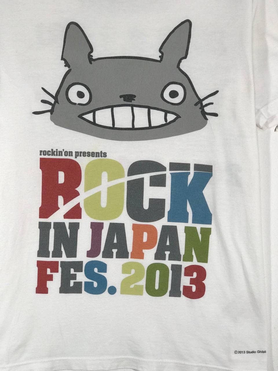 Anime My Neighbor Totoro studio ghibli rock in japan fest Size US M / EU 48-50 / 2 - 3 Thumbnail