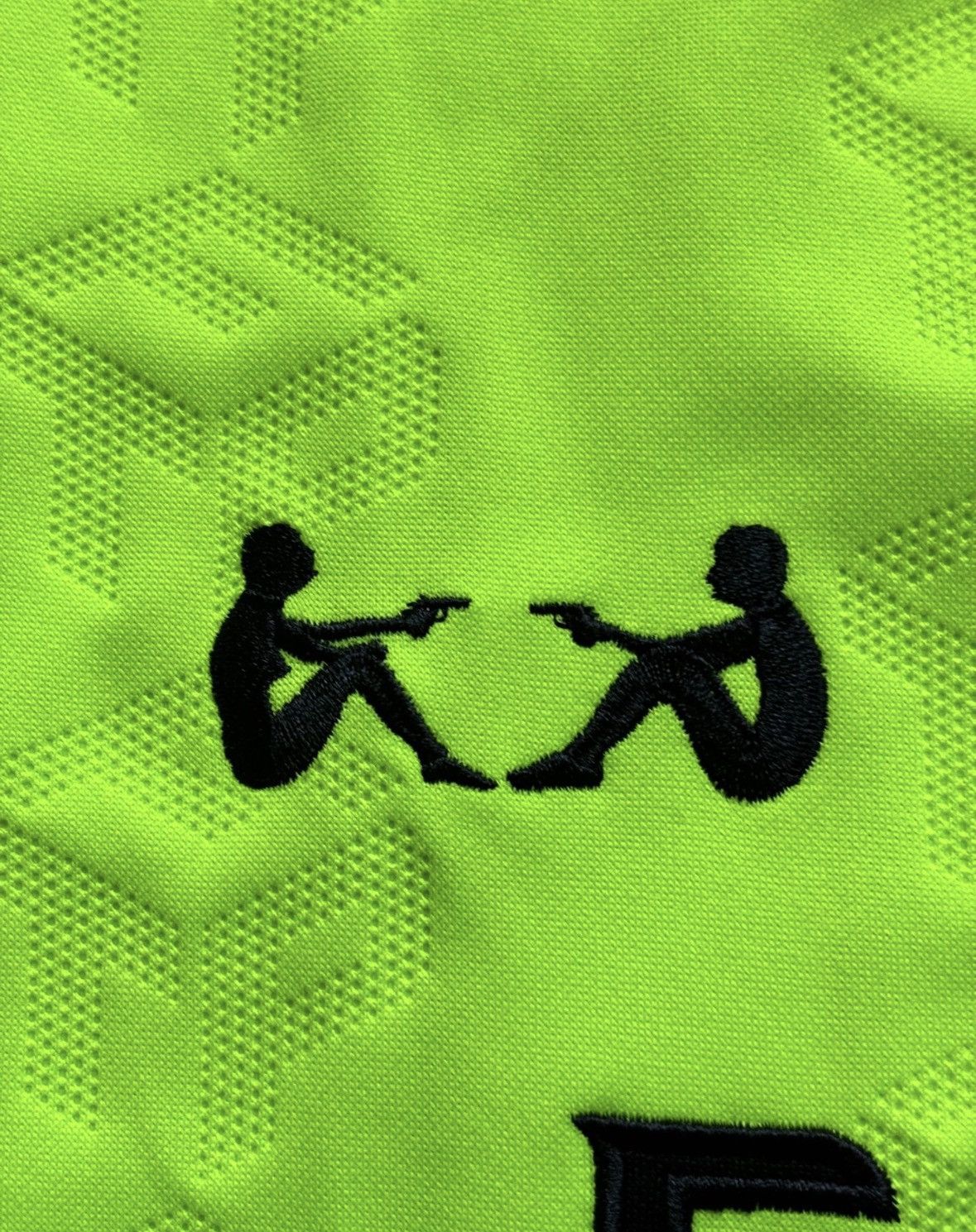 Fuck The Population FTP Neon Soccer Jersey Size US XL / EU 56 / 4 - 4 Thumbnail