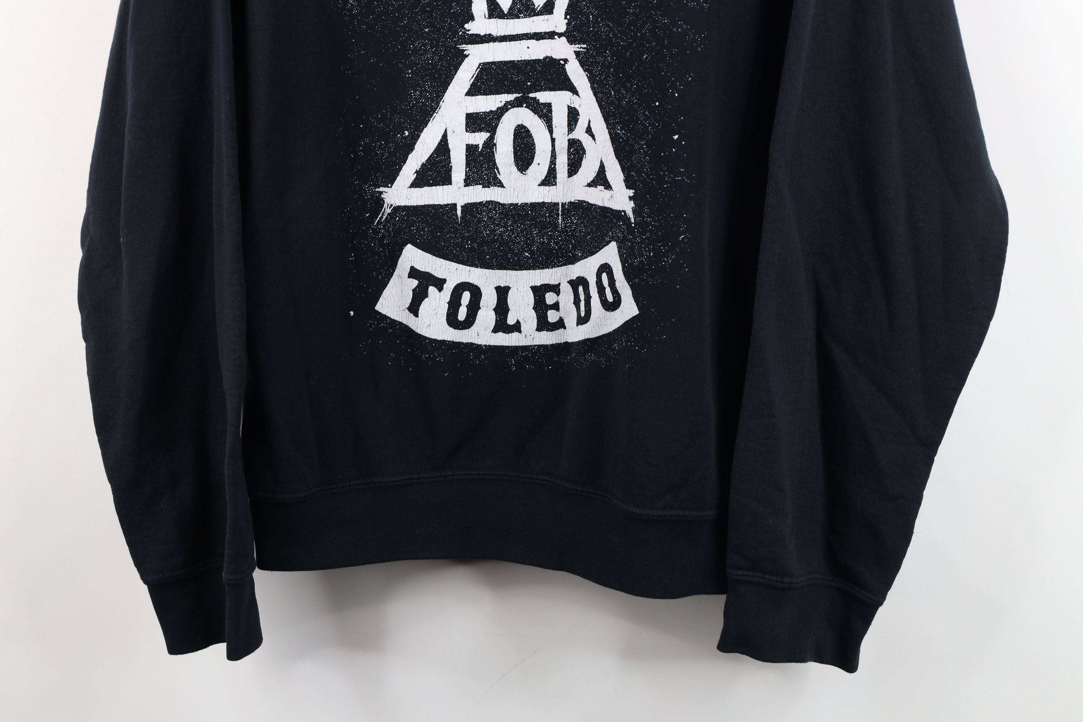 Vintage Vintage Y2K 2014 Mounmentour Fall Out Boy Band Sweatshirt Size L / US 10 / IT 46 - 3 Thumbnail