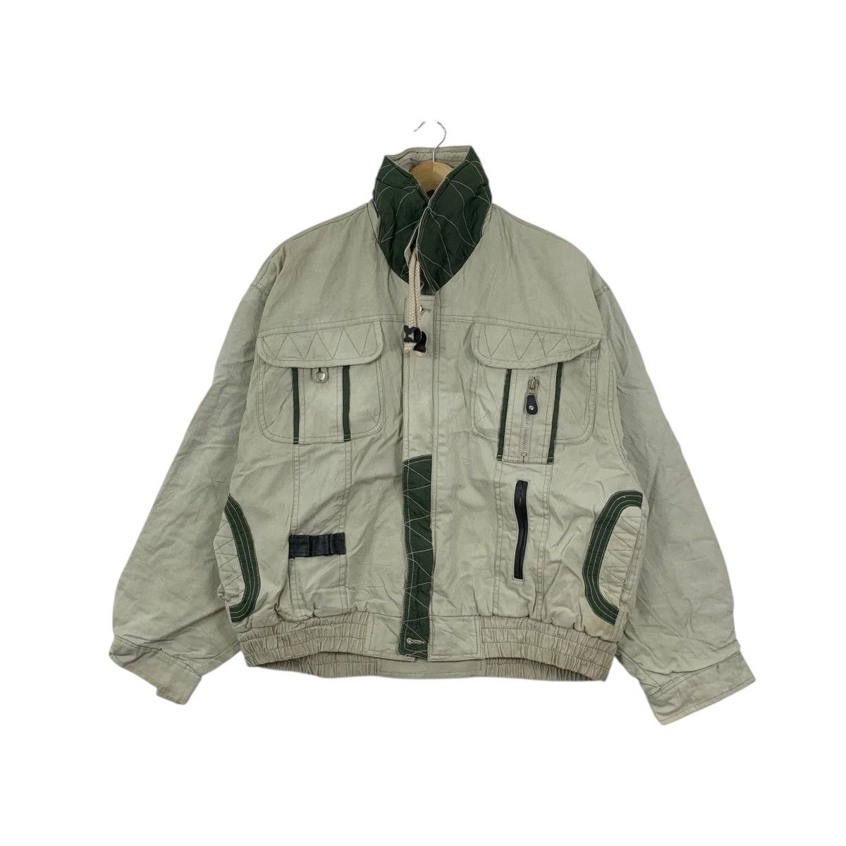 Vintage Vintage SUPER BOY CMS Outdoor Parka Jacket Windbreaker Size US XXL / EU 58 / 5 - 1 Thumbnail