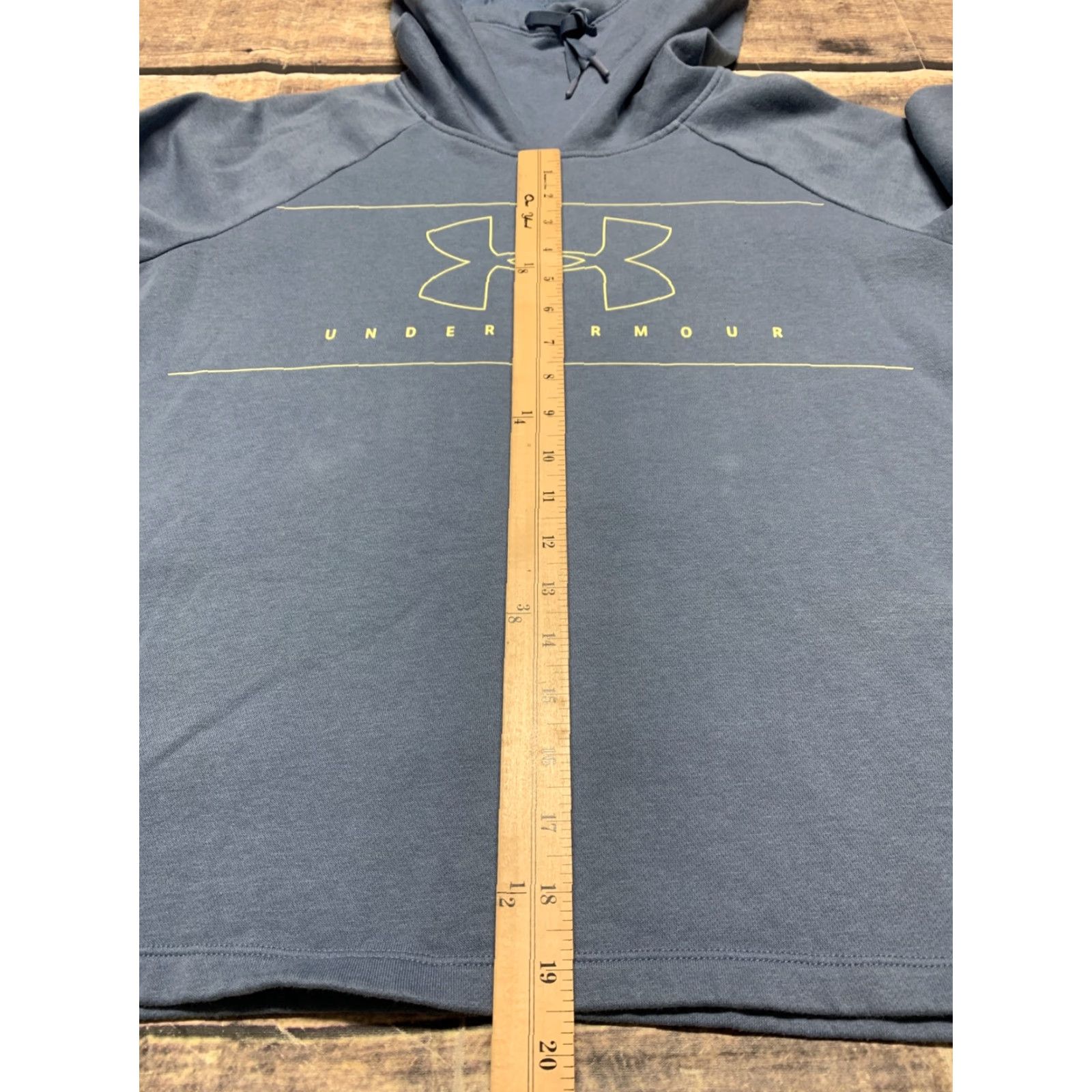 Under Armour Under Armour Sweatshirt Women Small Petite Hooded Pullover Blue Womens Size S / US 4 / IT 40 - 6 Thumbnail