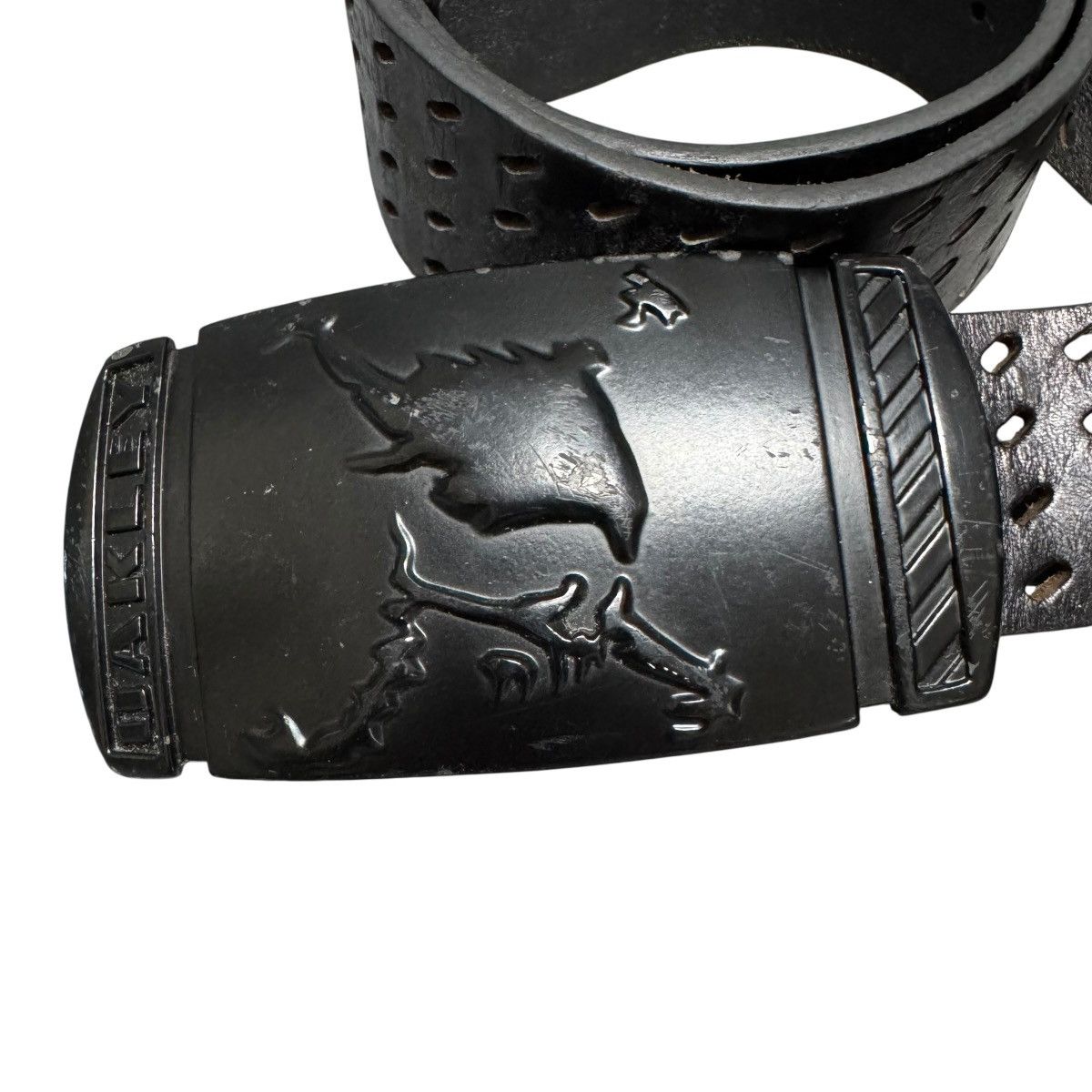 Oakley Rare🔥 Oakley Leather Belt Buckle Size ONE SIZE - 4 Thumbnail