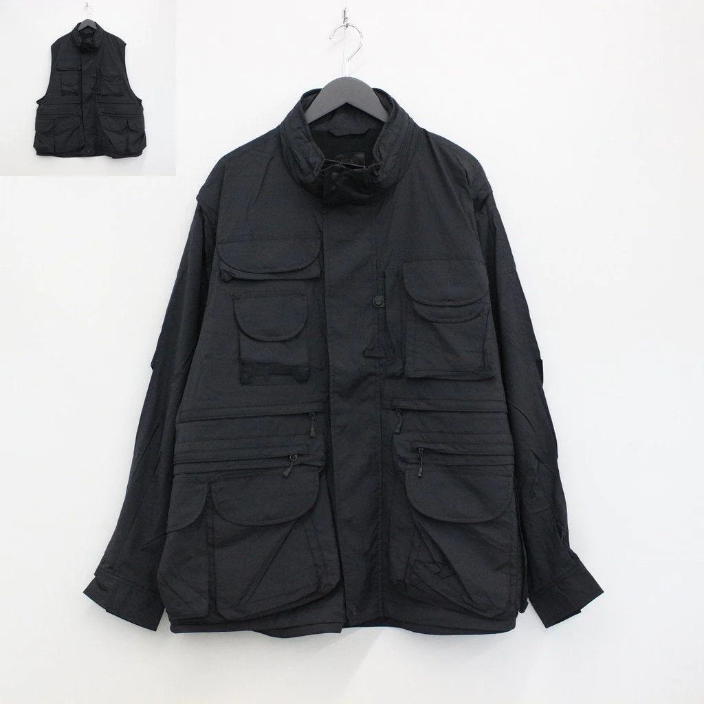image of Daiwa Pier39 Tech 2Way Perfect Fishing Jacket in Black, Men's (Size Small)