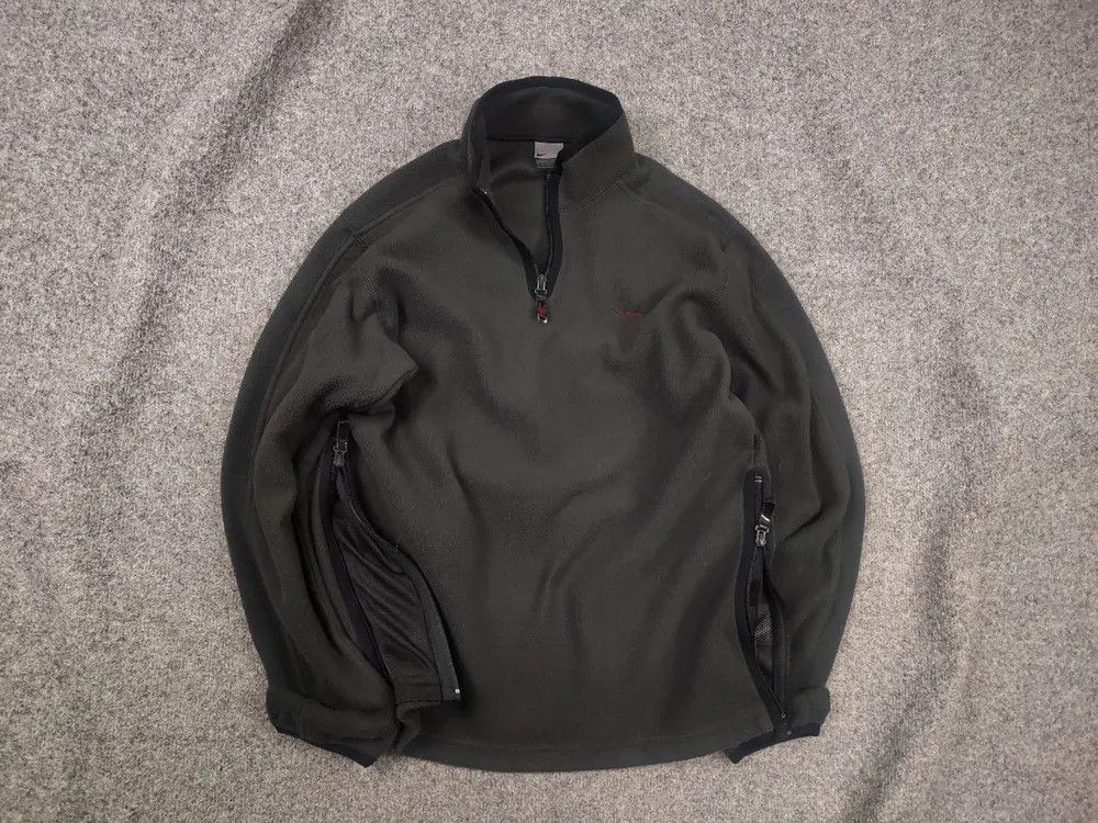 Nike Vintage Nike ninja Spell Out Logo 1/4 Zip Fleece Pullover Size US S / EU 44-46 / 1 - 1 Thumbnail