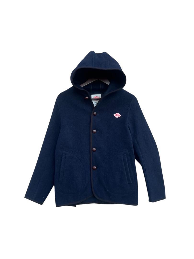 Danton Danton Vetements de Travail Wool Jacket With Hoodie Size XS / US 0-2 / IT 36-38 - 1 Thumbnail