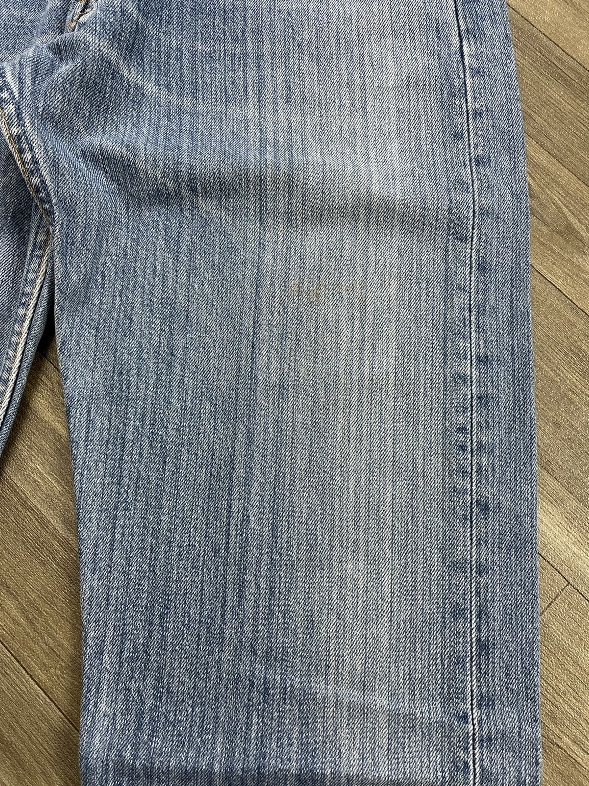 Levi's Vintage Clothing 🇺🇸1990s Vintage Levis 501 33x32 Straight Leg Light Blue Jeans Size US 32 / EU 48 - 6 Thumbnail