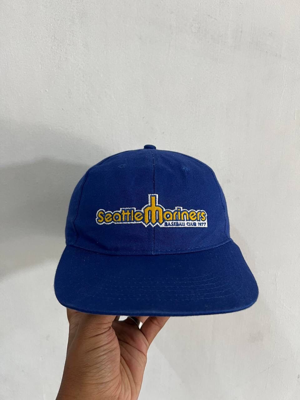 Vintage Seattle Mariners Baseball Club 1977 Hat Cap Size ONE SIZE - 1 Thumbnail