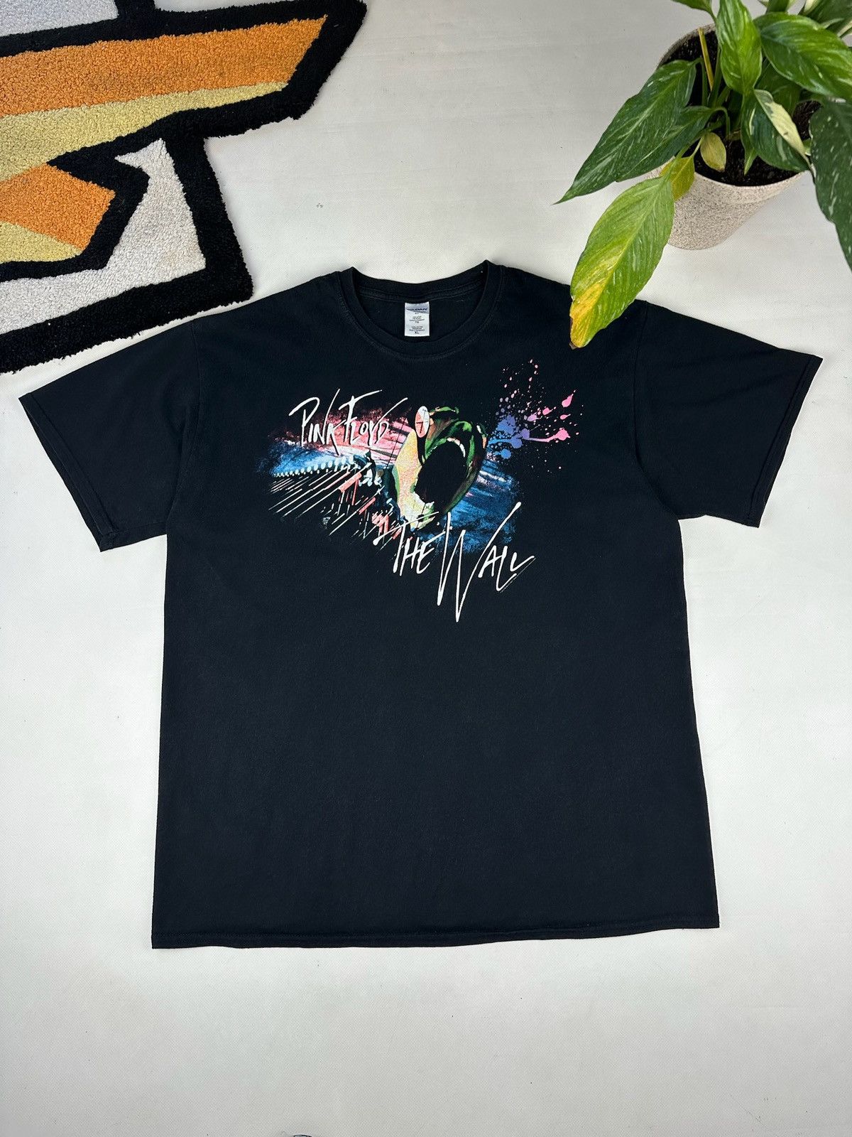 Vintage Pink Floyd Vintage Tee the wall tShirt (doors Metallica) Size US XL / EU 56 / 4 - 1 Thumbnail