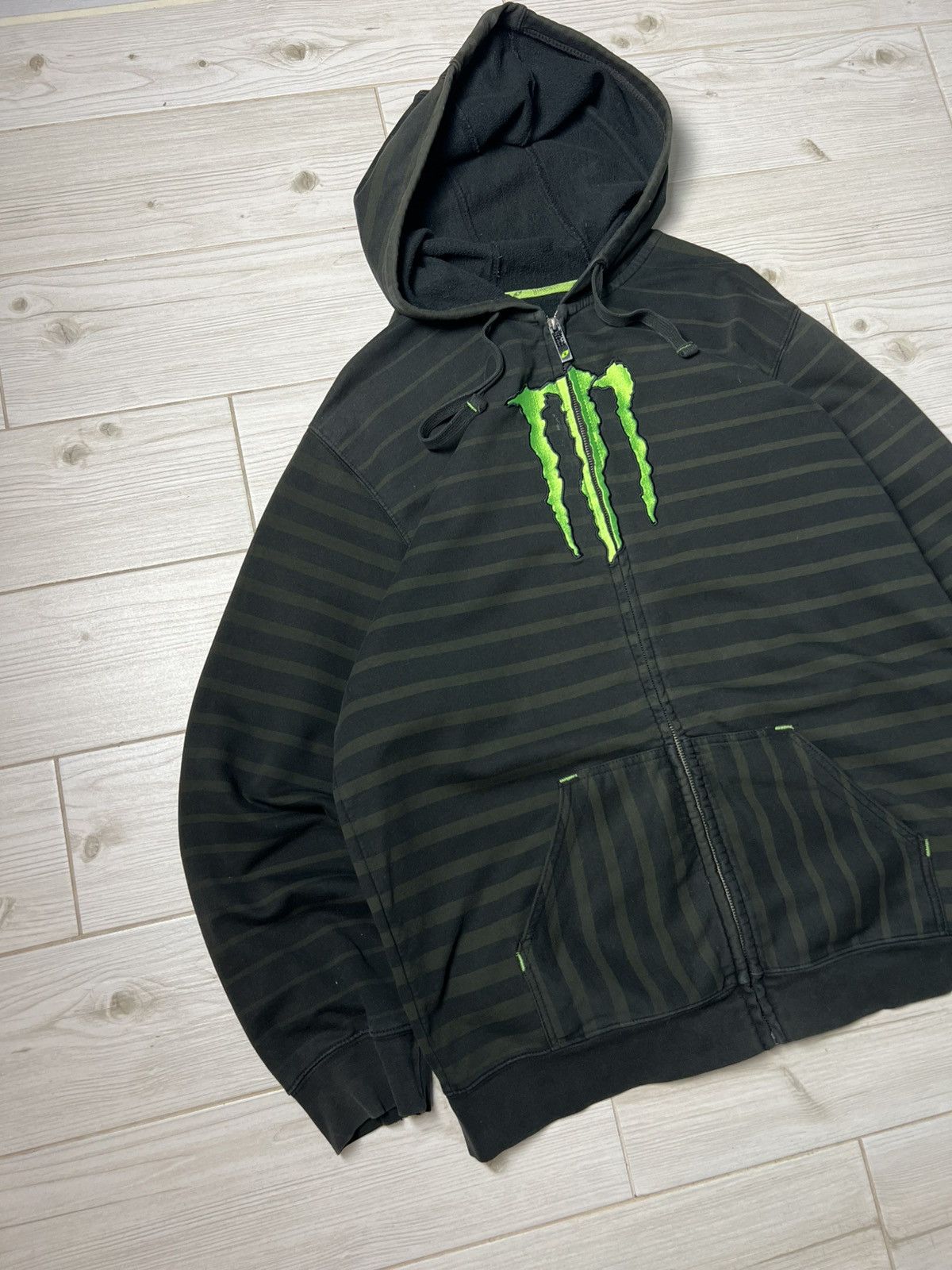 Other Vintage Y2K Monster Energy Zip Hoodie Size US XL / EU 56 / 4 - 5 Thumbnail