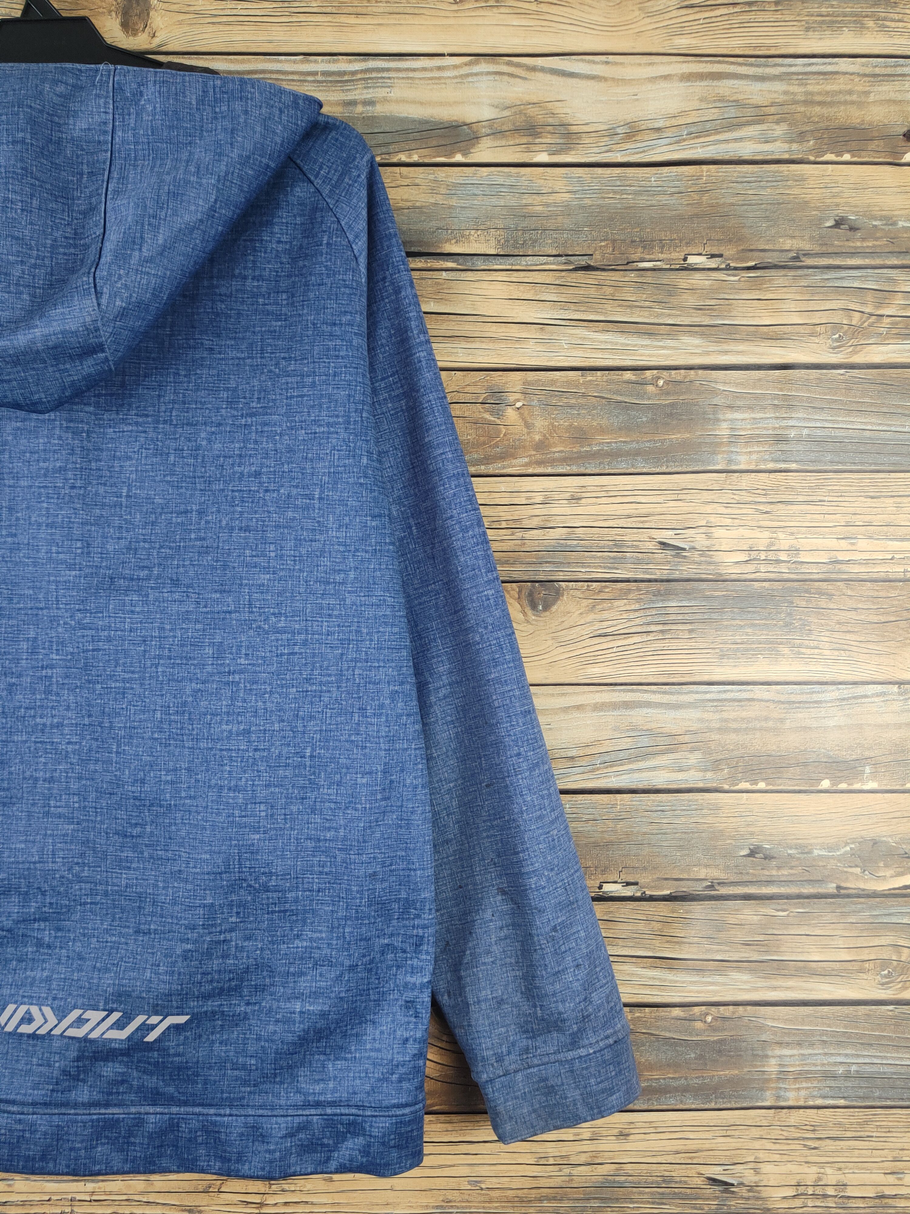 Japanese Brand Find Out Blue Nylon Sportswear Hoodie Sweaters #W2253 Size US L / EU 52-54 / 3 - 10 Thumbnail