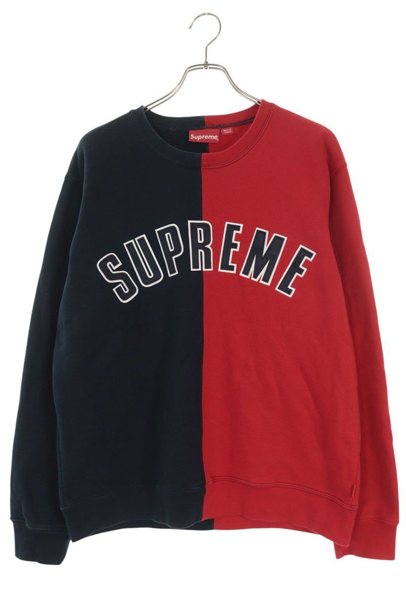 Supreme FINAL DROP!💥 Supreme Athletic Split Crewneck White | Grailed
