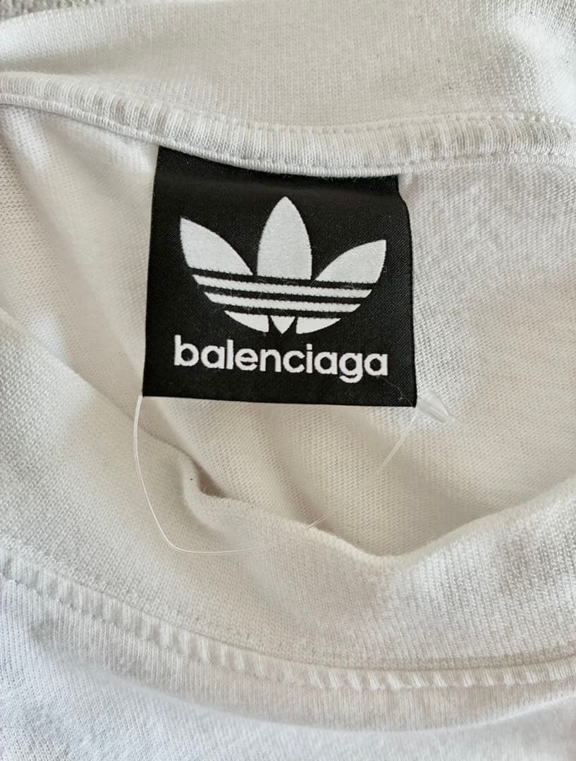 Balenciaga Balenciaga Adidas Collaboration T-Shirt White Size US XXS / EU 40 - 3 Thumbnail