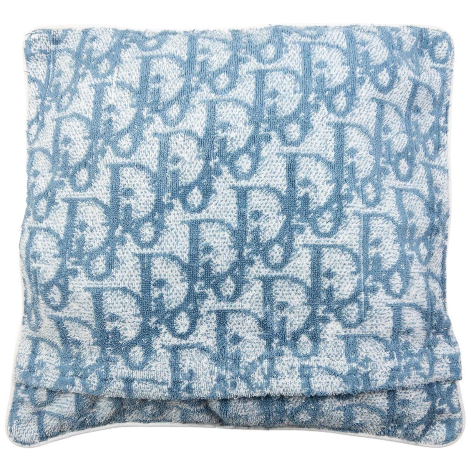 Dior Vintage Dior Monogram Terry Cloth Cushion Cover Size ONE SIZE - 2 Thumbnail