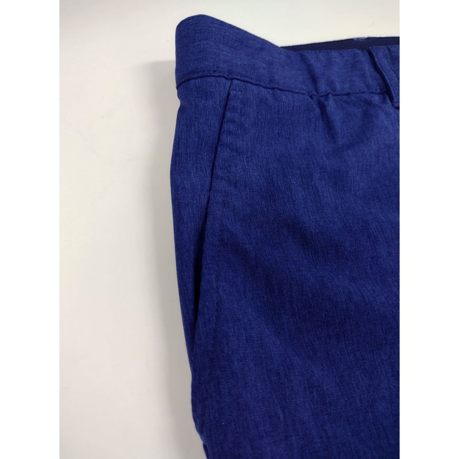 Izod IZOD Men's Performx Golf Shorts Blue Size 42 Regular Flat Front KnIT 42 in Waist Breathable Pockets Logo Zipper Button Chino Modern Casual Workwear Size US 42 / EU 58 - 5 Thumbnail