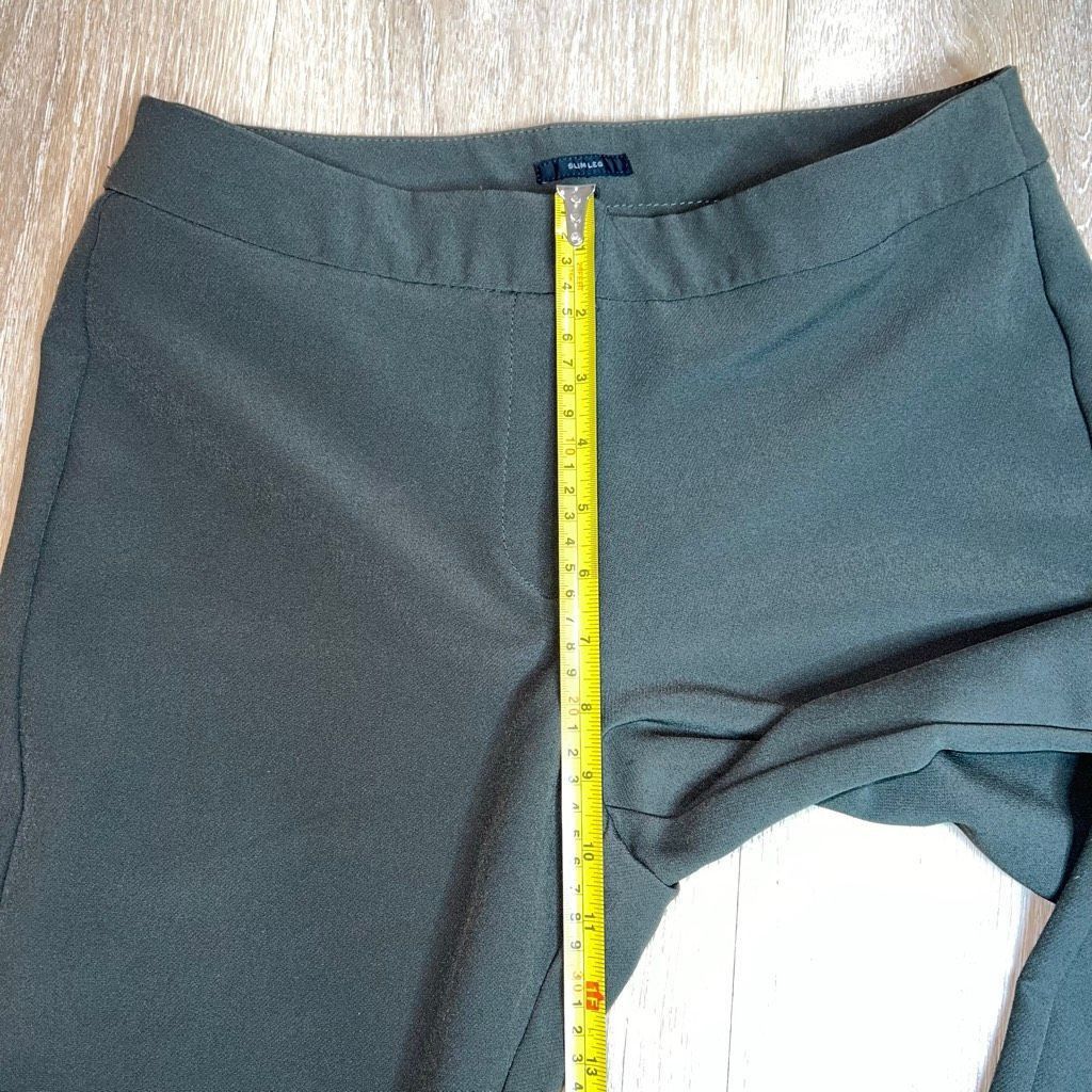Worthington Worthington Forest Green Slim Leg Trousers Fitted Career Wea Size 28" / US 6 / IT 42 - 7 Thumbnail