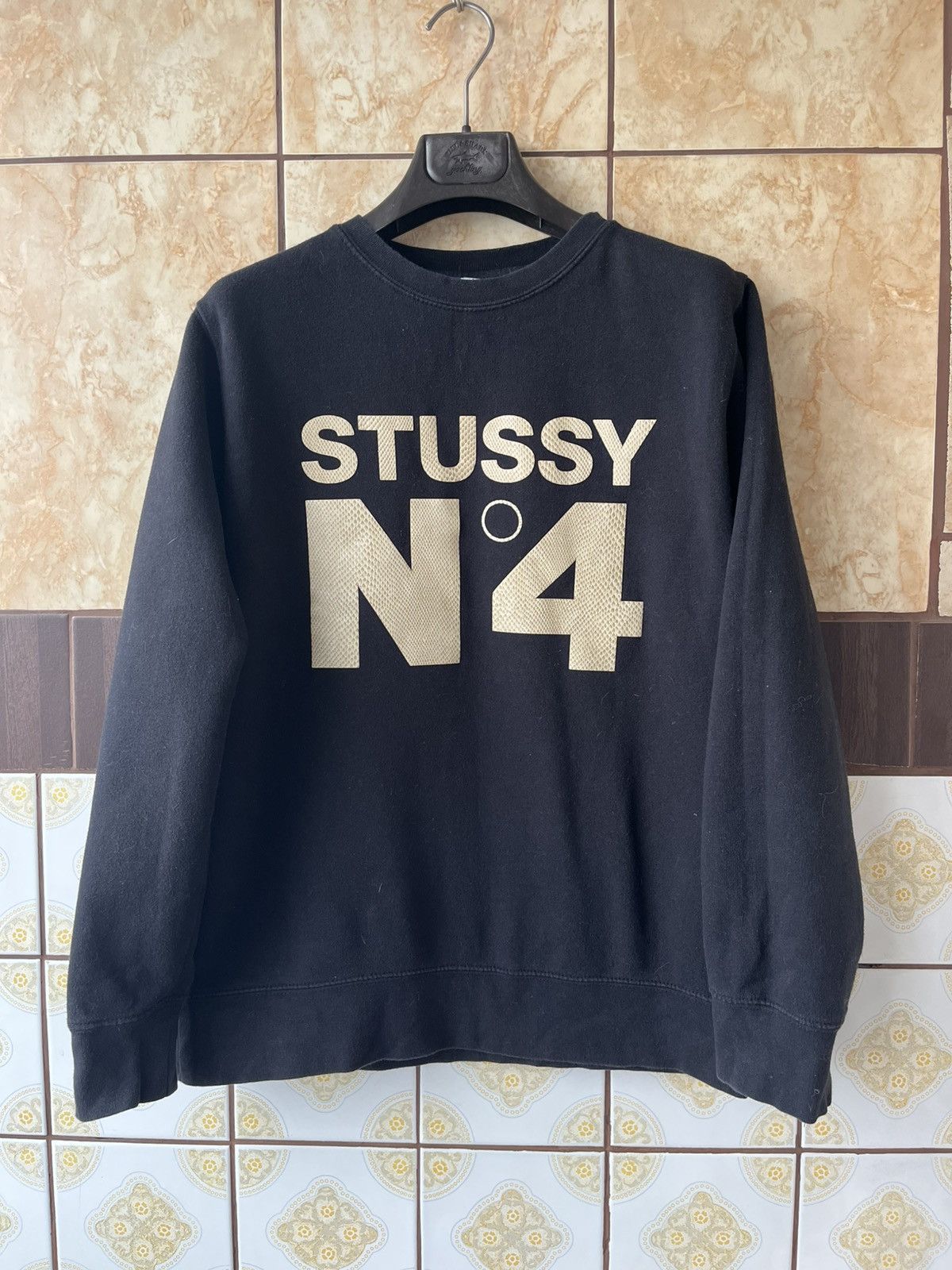 Stussy Stussy N4 Snake skin sweatshirt Size US S / EU 44-46 / 1 - 1 Thumbnail