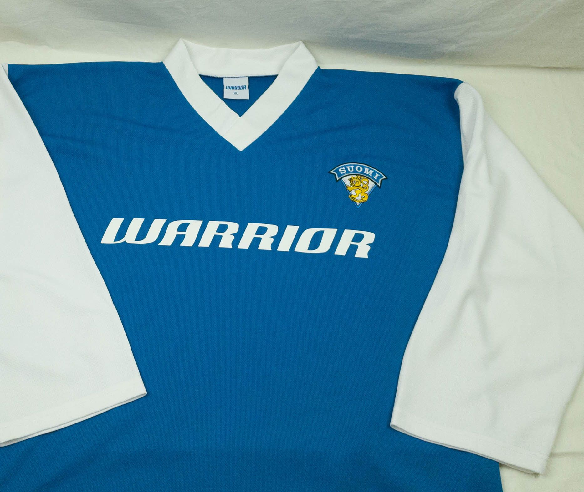 NHL MENS SUOMI FINLAND WARRIOR JERSEY SIZE XL EXCL Size US XL / EU 56 / 4 - 5 Thumbnail
